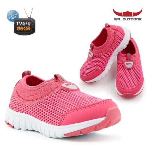 BFL 아동 아쿠아 슈즈 에어리버 (핑크)/물놀이 비치 여행용 신발